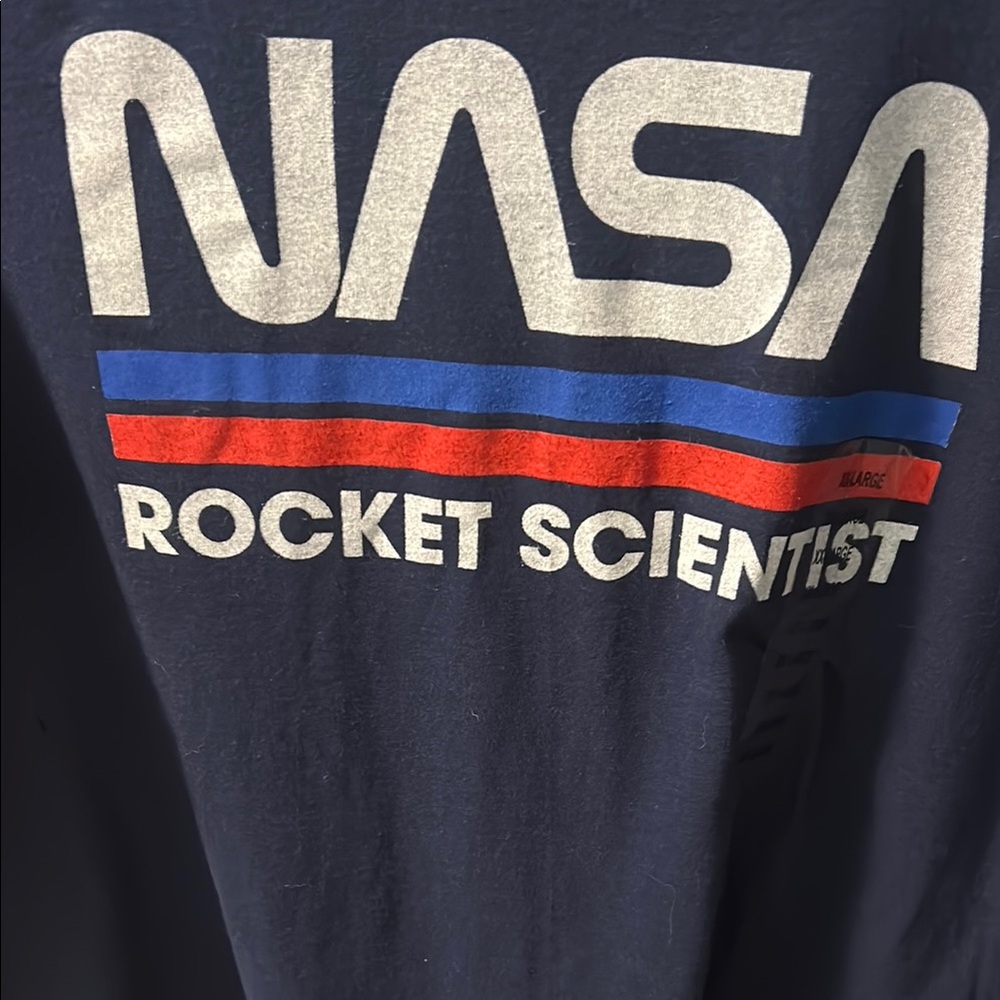 MAD Engine Navy NASA Rocket Scientist Tee